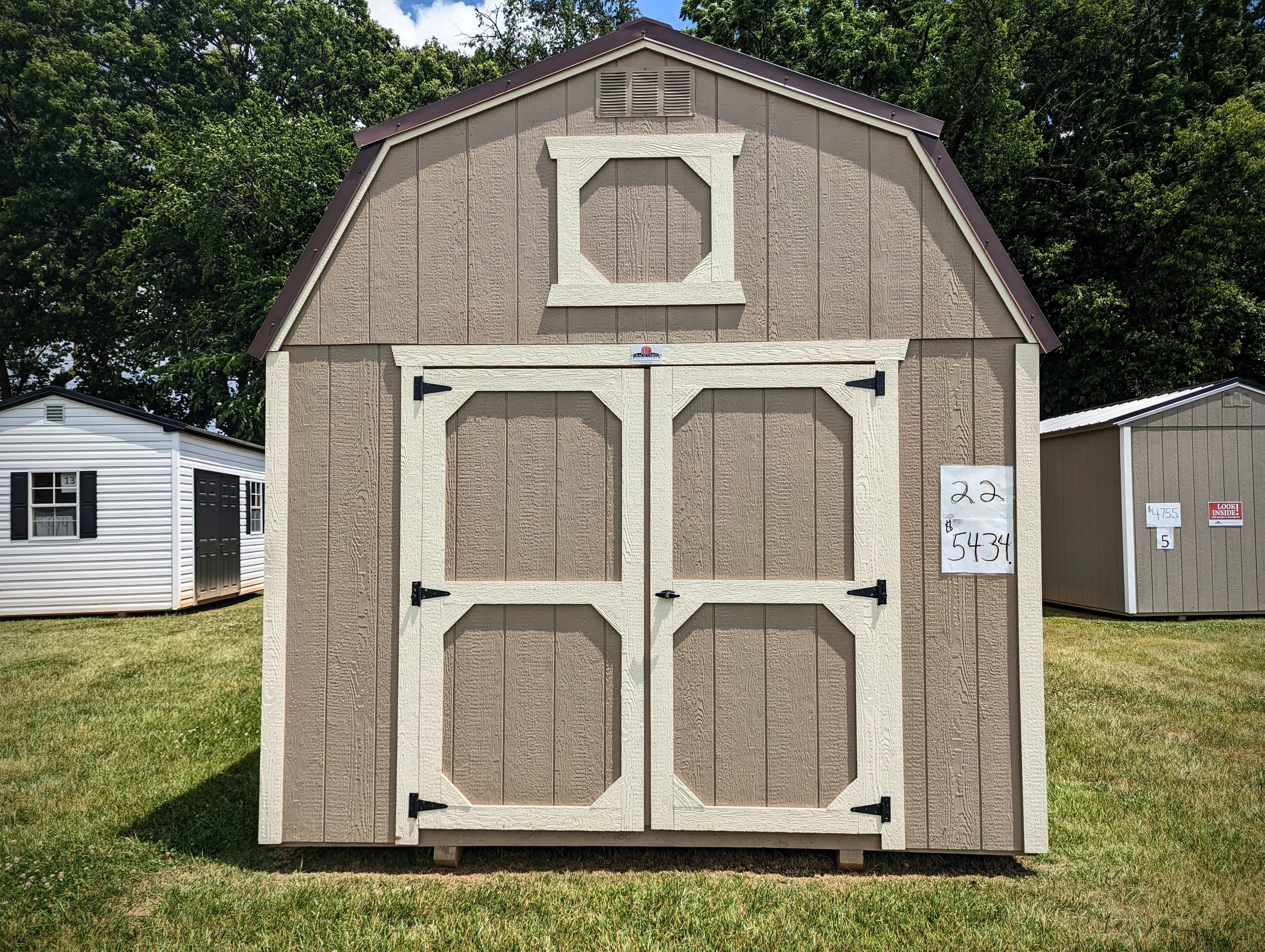 10x16 Lofted Barn