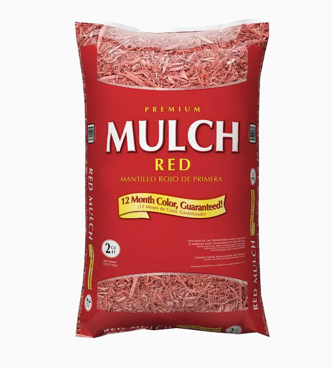 Premium 2-cu.ft Red Hardwood Mulch - Cornerstone Landscape Supply